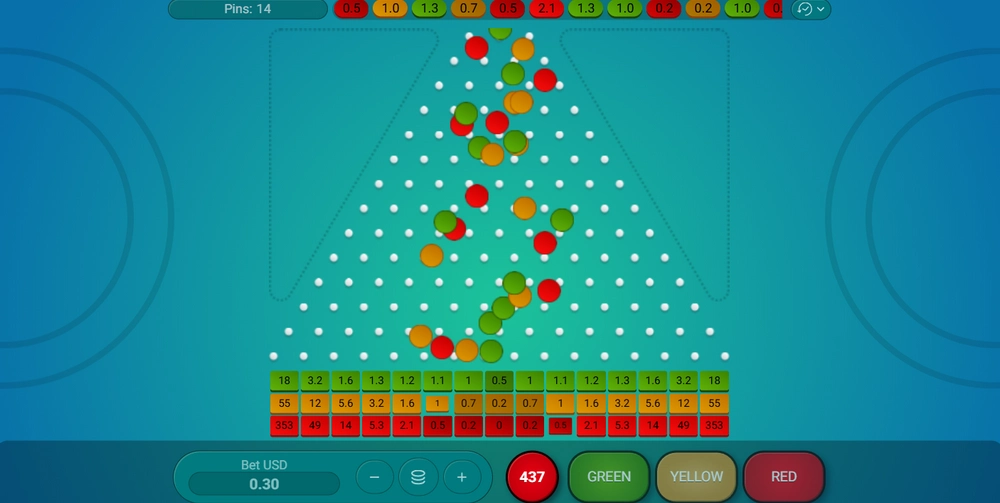 Slot Screen Plinko Game